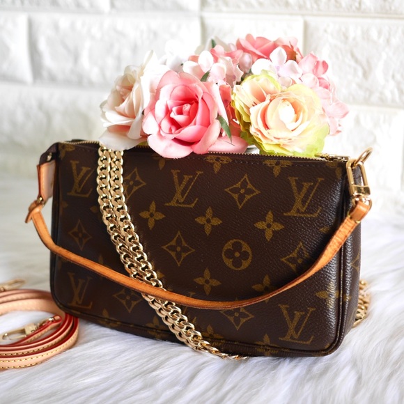 💖Louis Vuitton Pouchette Mono VI0045